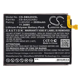 Batería Samsung Galaxy A20e EB-BA202ABU 2950mAh — foto 3