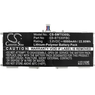 Batería Samsung Galaxy Tab A 9.7 EB-BT550BA 6000mAh — foto 3