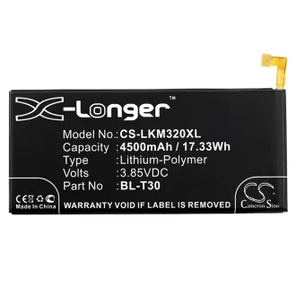 Batería LG M320 BL-T30 4500mAh — foto 3