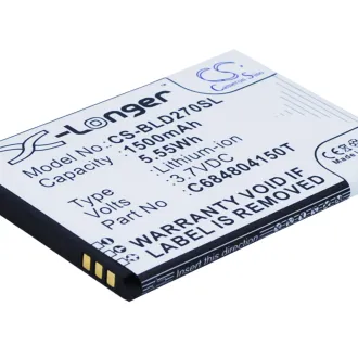 Batería para celular Blu DASH 4.0 (C684804150T) 1500mAh 3.7V