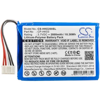 Batería Harman Kardon ESQUIRE 2 CP-HK03 2800mAh — foto 3