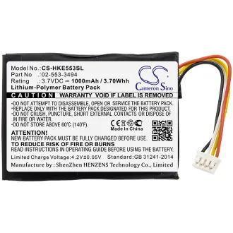 Batería Harman Kardon NEO 02-553-3494 1000mAh — foto 3