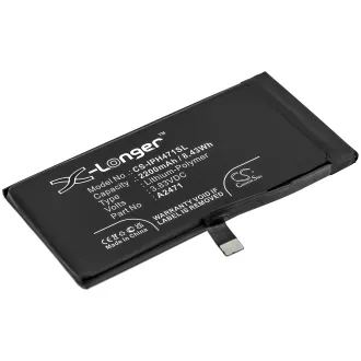 Batería para celular Iphone 12 MINI (A2471) 2200mAh 3.83V