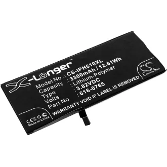 Batería para celular Iphone 6 PLUS (616-0765) 3300mAh 3.82V