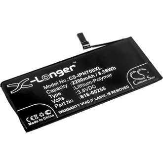 Batería para celular Iphone 7 (616-00255) 2200mAh 3.8V