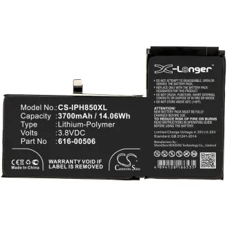 Batería Iphone XS MAX 616-00506 3700mAh — foto 4
