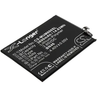 Batería para celular Xiaomi REDMI NOTE 6 (BN46) 3800mAh 3.85V