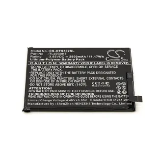 Batería Alcatel 1 S(ese) OT-S502 TLp030k7 2900mAh — foto 4
