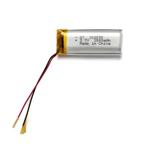 Batería litio polímero LP102050 3.7V 1000mAh 10x20x50mm — foto 2