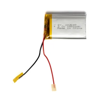 Batería litio polímero LP103048 3.7V 1500mAh 10x30x48mm — foto 2