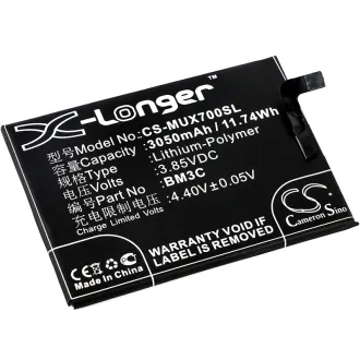 Batería para celular Xiaomi MI 7 (BM3C) 3050mAh 3.85V