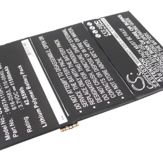Batería para tablet Apple IPAD 3 (616-0586) 11500mAh 3.7V