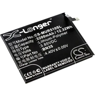 Batería para celular Xiaomi REDMI 5 (BN35) 3200mAh 3.85V