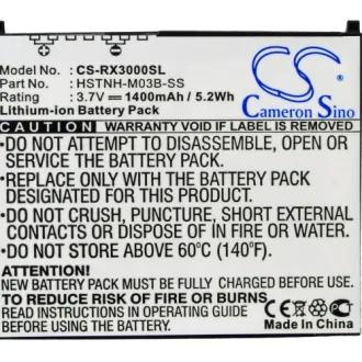 Batería HP IPAQ RX3000 364401-001 1400mAh — foto 3