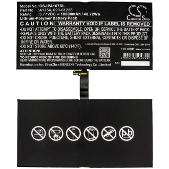 Batería Apple IPAD PRO 12.9 A1754 10800mAh — foto 3