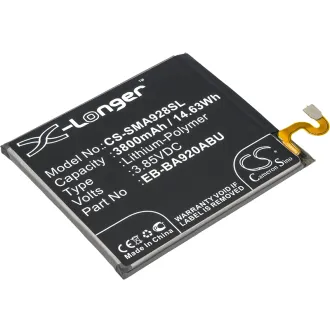 Batería para celular Samsung GALAXY A9 (EB-BA920ABU) 3800mAh 3.85V