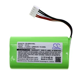 Batería Sony SRS-X3 ST-01 2600mAh — foto 3