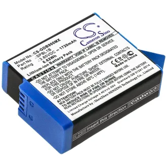 Batería para cámara GoPro Hero 9 (SPBL1B) 1720mAh 3.85V