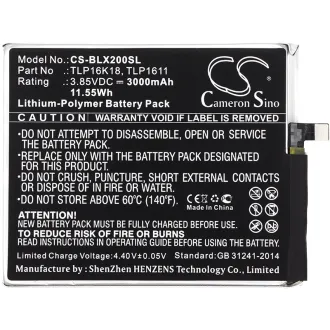 Batería Blu Life One X2 TLP16K18 3000mAh — foto 3