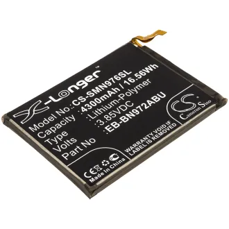 Batería para celular Samsung Galaxy note 10 plus (EB-BN972ABU) 4300mAh 3.85V