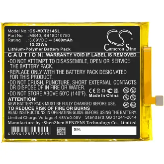Batería Motorola Edge 20 5G MB40 3400mAh — foto 3