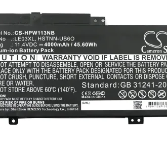 Batería HP Envy X360 / Pavilion 13 LE03XL 4000mAh — foto 3