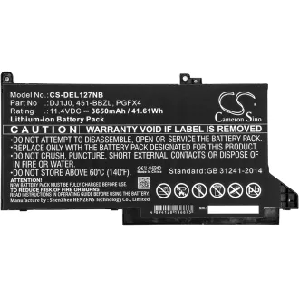 Batería Dell Latitude 12 7000 / Latitude 7490 PGFX4 3650mAh — foto 3
