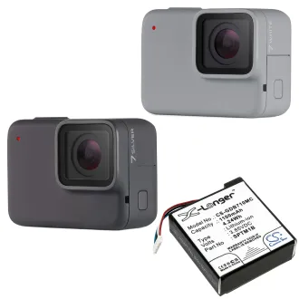 Batería GoPro Hero 7 silver 1100mAh — foto 4
