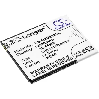 Batería para celular Motorola E6 PLUS (KC40) 2800mAh