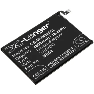 Batería para celular Xiaomi NOTE 9 (BN54) 4800mAh 3.85V