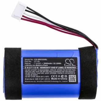 Batería Sony SRS-XB31 ST-06 3000mAh — foto 3