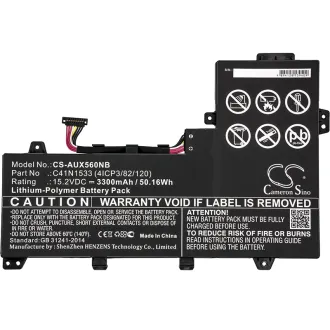 Batería Asus UX560UQ / Q534UX-B C41N1533 3300mAh — foto 3