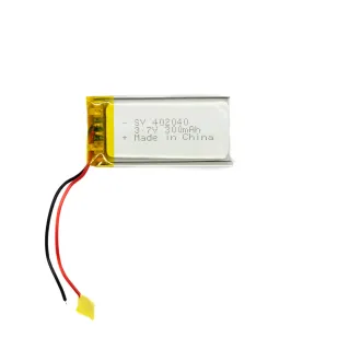 Batería litio polímero LP402040 3.7V 300mAh 4x20x40mm — foto 2