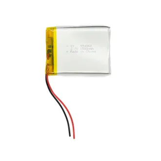 Batería litio polímero LP554060 3.7V 1500mAh 5.5x40x60mm — foto 2