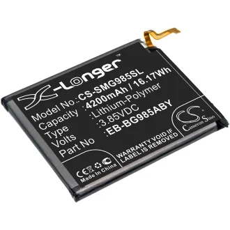 Batería para celular Samsung Galaxy S20 plus (EB-BG985ABY) 4200mAh 3.85V