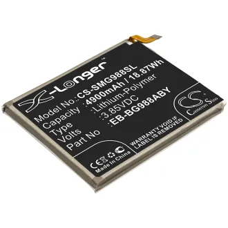 Batería para celular Samsung Galaxy S20 Ultra (EB-BG988ABY) 4900mAh 3.85V