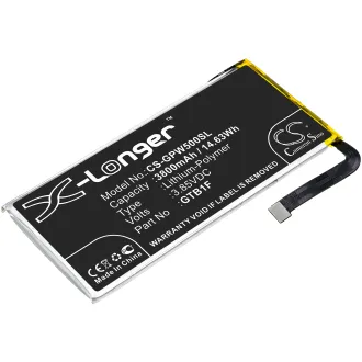 Batería para celular Google Pixel 5 (GTB1F) 3800mAh 3.85V