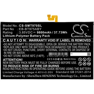 Batería Samsung Galaxy Tab S7 plus 12.4 EB-BT975ABY 9800mAh — foto 3