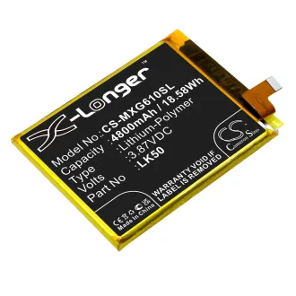 Batería para celular Motorola Moto G605 (LK50) 4800mAh 3.8V