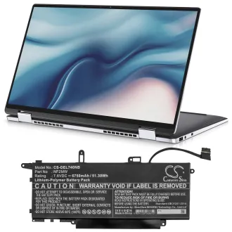 Batería Dell Latitude 7310 / Latitude 7410 2-in-1 NF2MW — foto 4