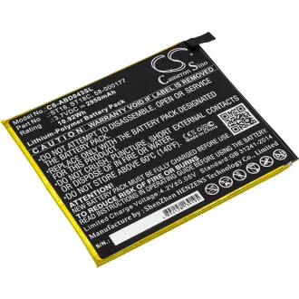 Batería para tablet Amazon Kindle Fire / Kindle Fire 7th Generation 2017 (58-000177) 4400mAh 3.7V