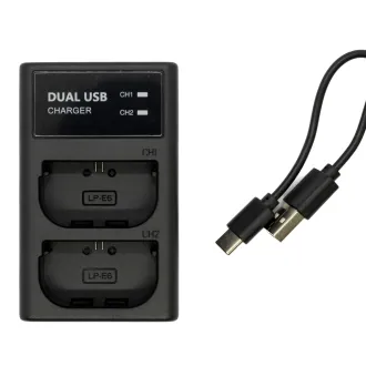 Cargador Canon LP-E6 Safety Energy — foto 3