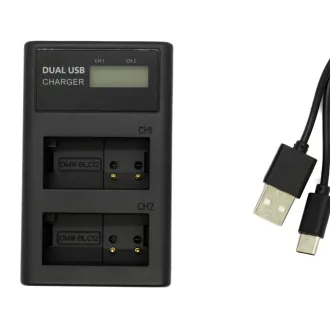 Cargador Panasonic BLC12 Safety Energy — foto 3