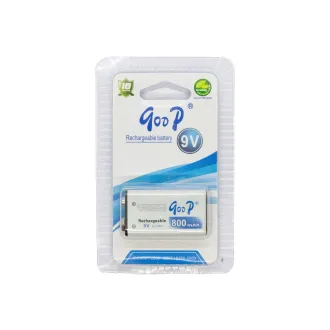 Pila recargable GODP9V800 Litio Ion 800mAh Beston — foto 3