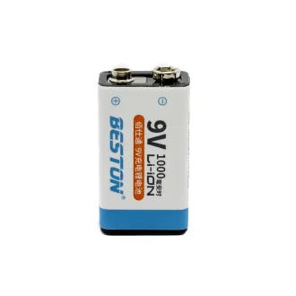 Pila recargable 9V1000/84VN-10 Litio Ion 1000mAh Beston