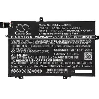 Batería Lenovo THINKPAD L480 L17C3P52 4000mAh — foto 3