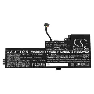 Batería Lenovo THINKPAD T470 01AV419 2050mAh — foto 3