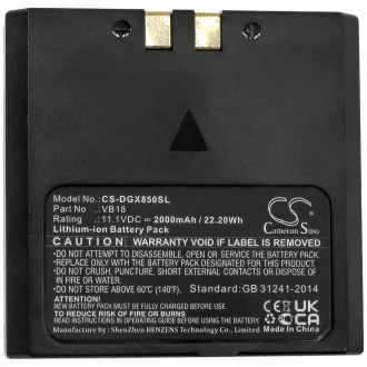 Batería Godox V850 VB18 2000mAh — foto 3