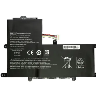 Batería para notebook HP STREAM 11-R001 (P002XL) 4800mAh 7.6V