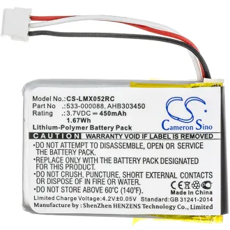 Batería Logitech MX MASTER AHB303450 450mAh — foto 2